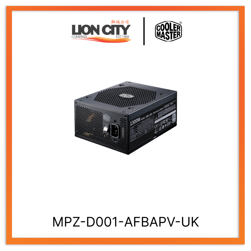 Cooler Master MPZ-D001-AFBAPV-UK CM V Platinum 1300 Full Modular PSU ...