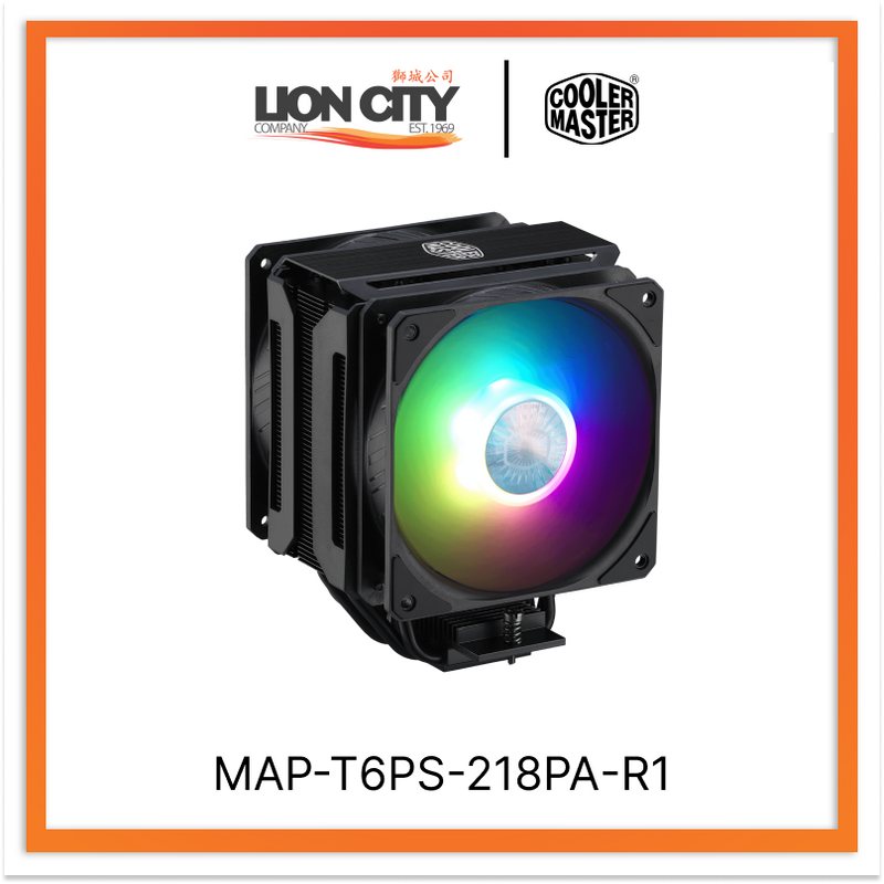 Cooler Master MAP-T6PS-218PA-R1 CM MA612 STEALTH ARGB CPU COOLER (5Y)