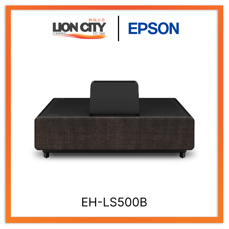 Epson EpiqVision Ultra EH-LS500B ATV 4K PRO-UHD Laser Projection TV