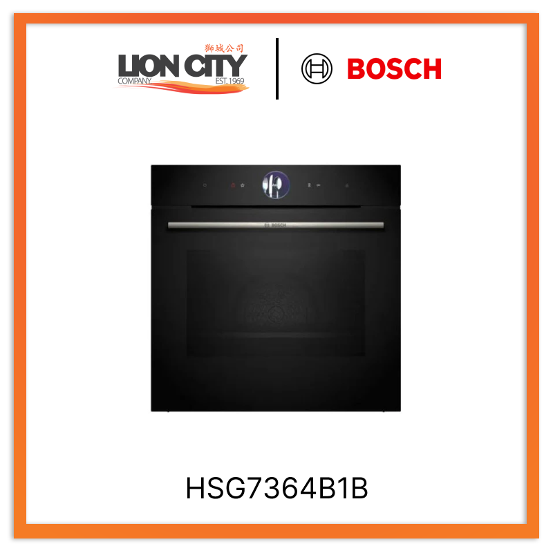 Bosch Hsg7364B1B 60Cm Built-In Oven With Steam Function