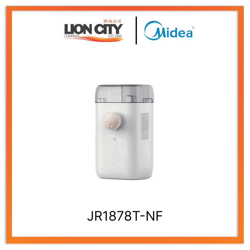 Midea JR1878T-NF White Counter Top Instant Hot Water RO Purifier Dispenser, 3L