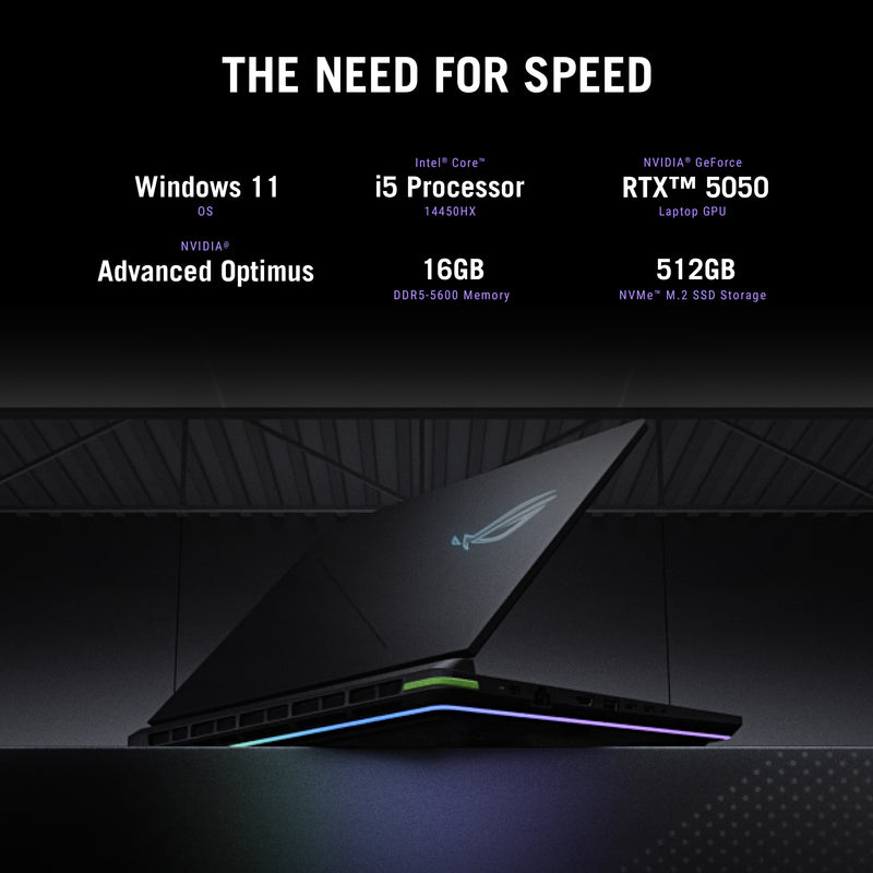 ASUS ROG Strix G16 G615JHR-RV184W Laptop Eclipse Grey