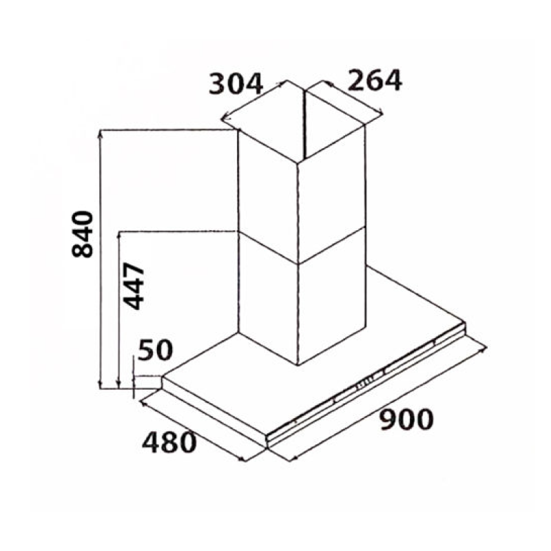 Tecno 60cm Chimney Hood KA 2238 Package 4