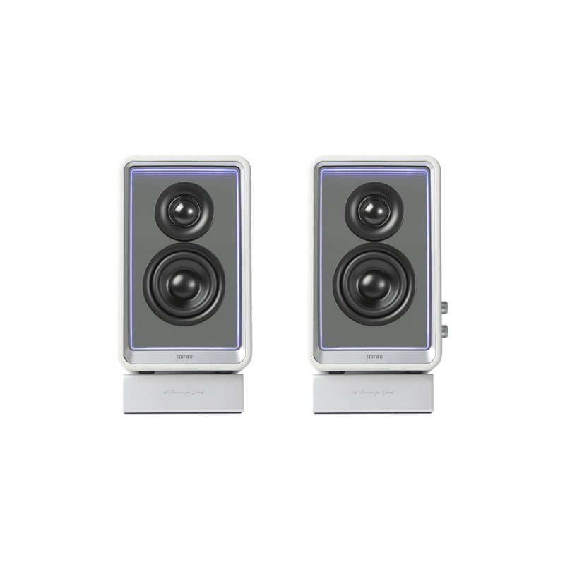 EDIFIER QR65 WHITE Monitor Speakers With Gan Charger 70W
