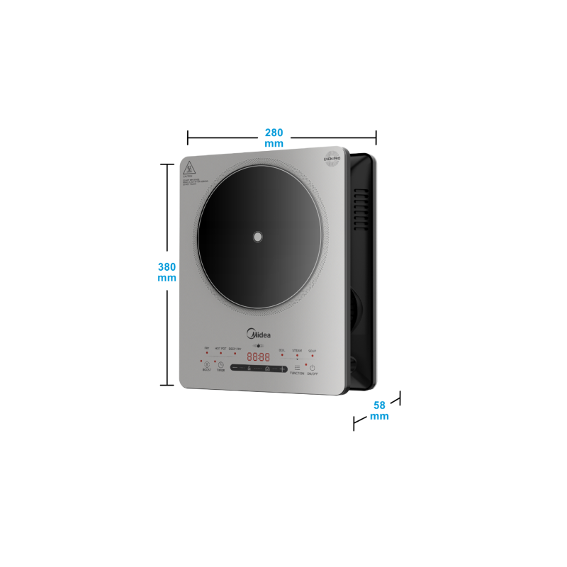 Midea MIC220TPAGHH 2200W Induction Cooker