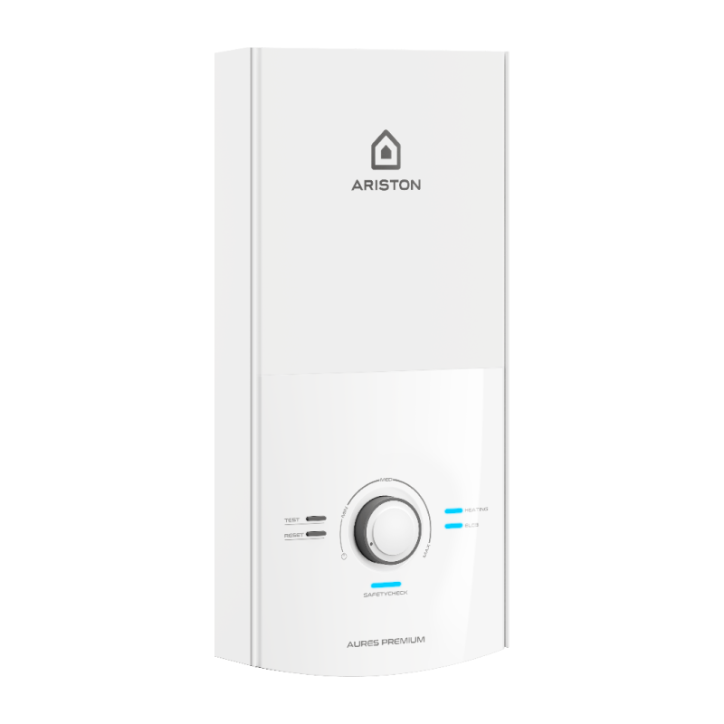 Ariston Aures Premium Instant Water Heater with Built in ELCB