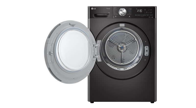 LG TD-H10VBD 10kg Dual Inverter Heat Pump Dryer in Black Steel
