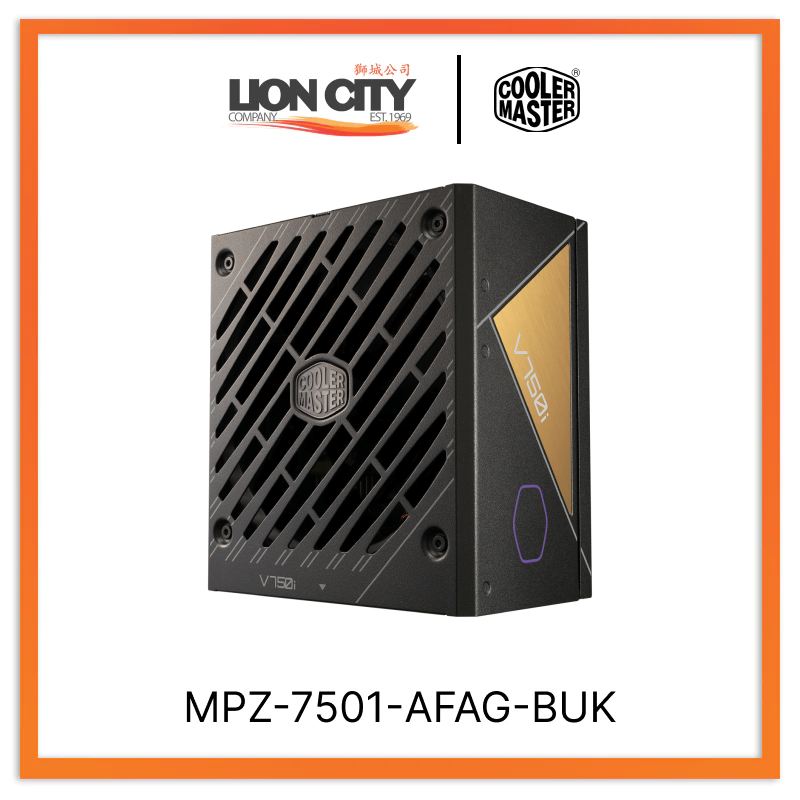 Cooler Master MPZ-7501-AFAG-BUK CM V750 GOLD I MULTI ATX3 FULL MODULAR PSU (10Y)