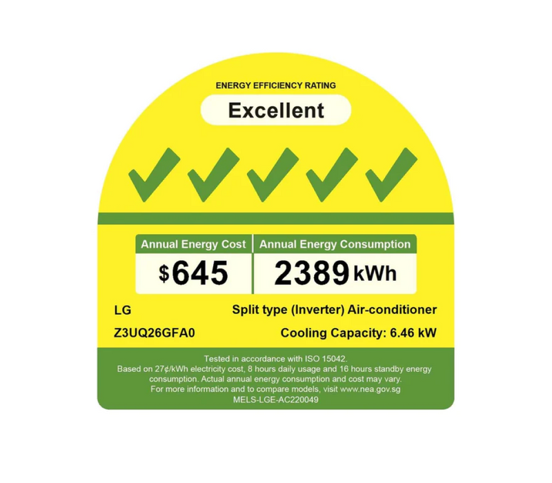 LG Alpha+ System 3 Wifi Aircon (9K X2 + 18K)