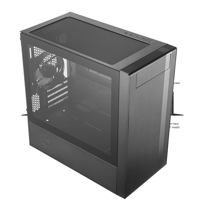 Cooler Master MCB-NR400-KGNN-S00 CM MASTERBOX NR400 m-ATX Case With T.G