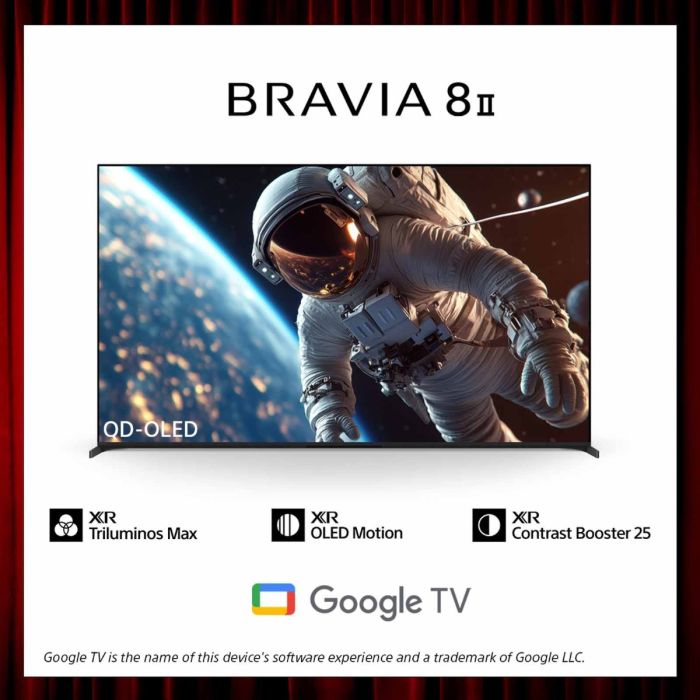 Sony Bravia XR65XR80M2 65" QD OLED Google TV