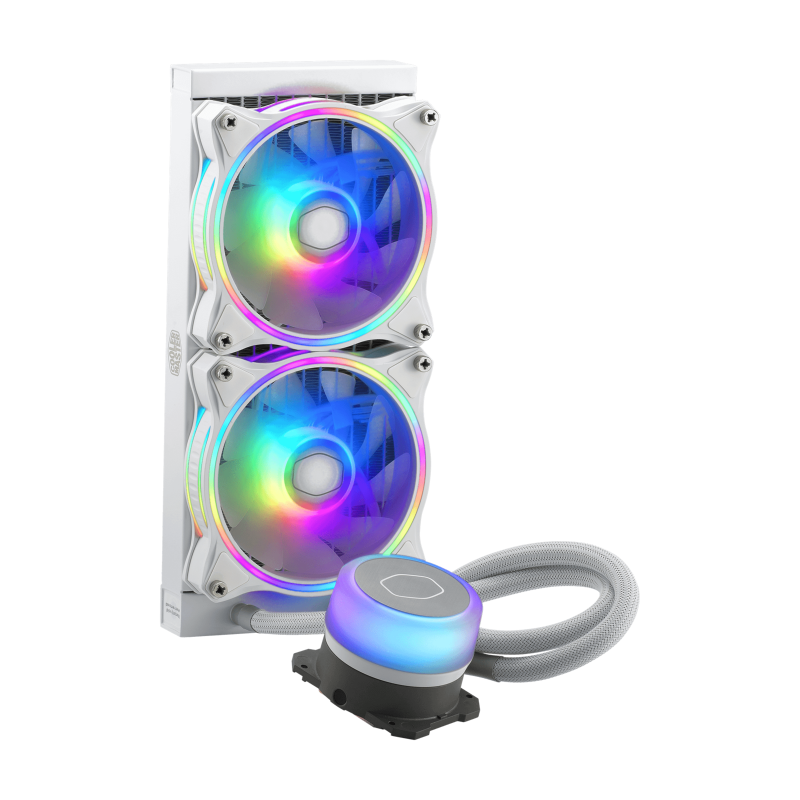 Cooler Master MLX-D24M-A18PW-R1 CM MASTERLIQUID ML240 ILLUSION ARGB ARGB WHITE (3Y)