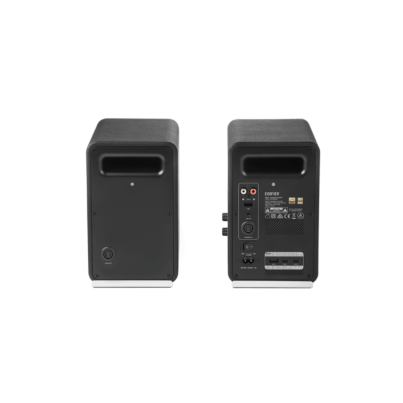 EDIFIER QR65 BLACK Monitor Speakers With Gan Charger 70W