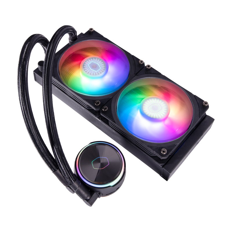 Cooler Master MLY-D24M-A23PZ-R1 CM MASTERLIQUID PL240 FLUX ARGB CPU COOLER (5Y)