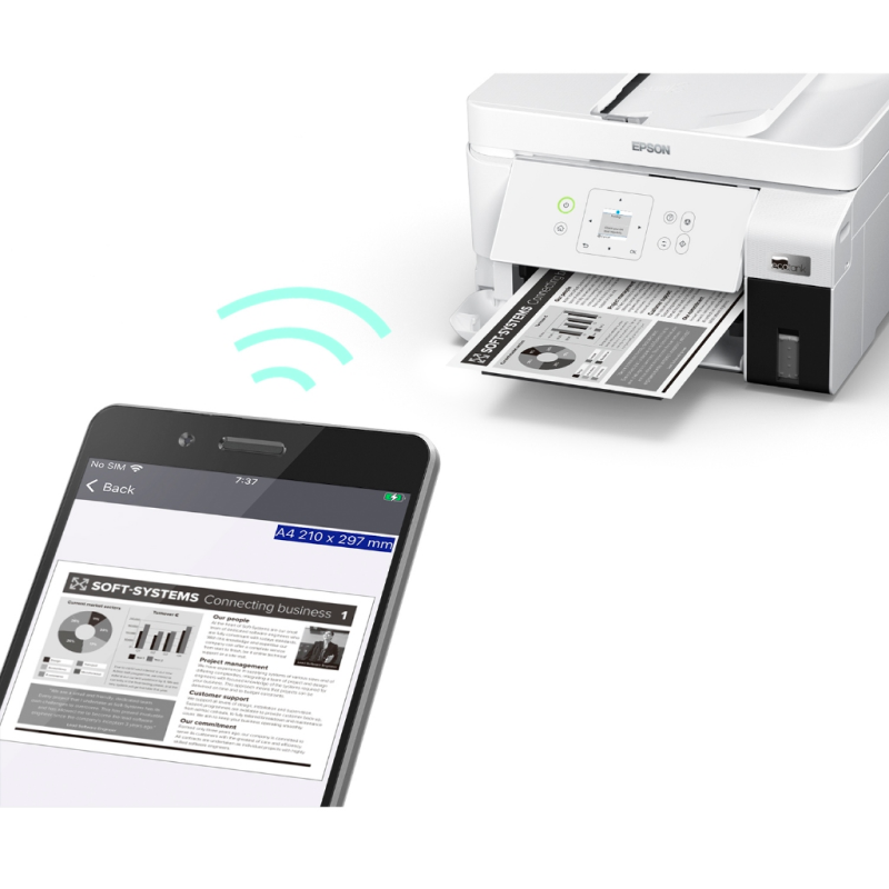 Epson EcoTank M2050 A4 Wi-Fi Duplex All-in-One Ink Tank Printer - Print Scan Copy