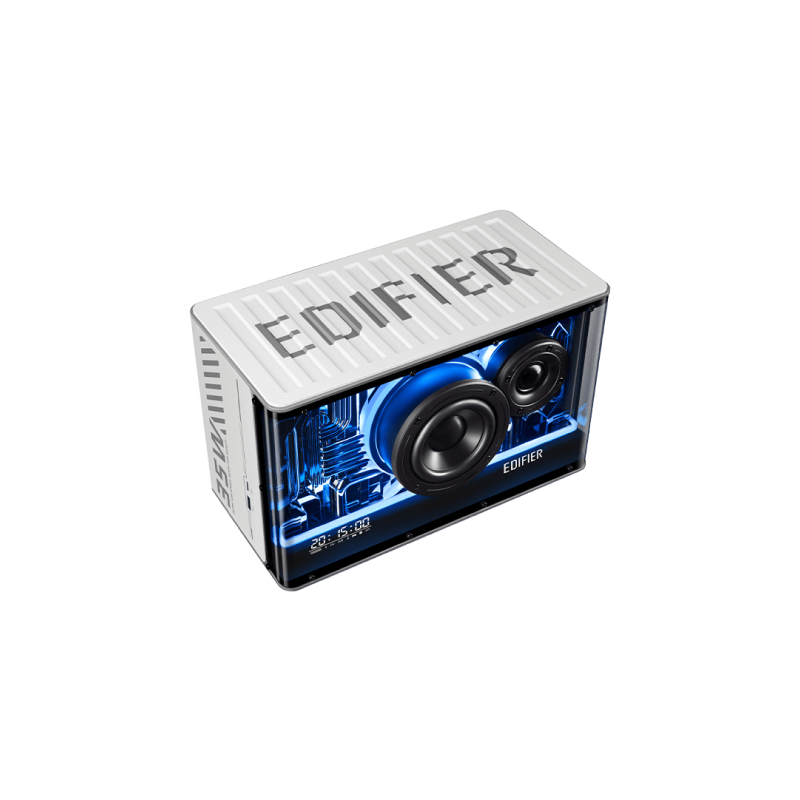 EDIFIER QD35 WHITE Tabletop Bluetooth RGB Speaker