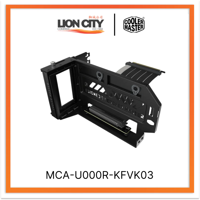 Cooler Master MCA-U000R-KFVK03 CM VERTICAL GPU HOLDER PCI-E 4.0 RISER V3 - WHITE