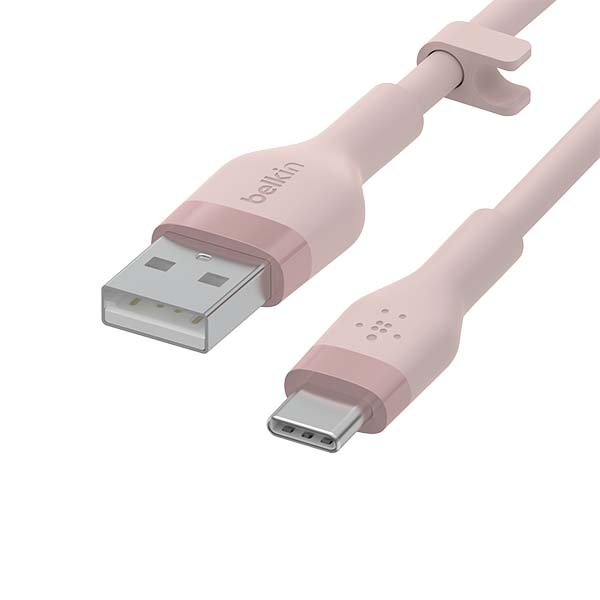 Belkin BoostCharge USB-C to USB-A Cable 1m Pink
