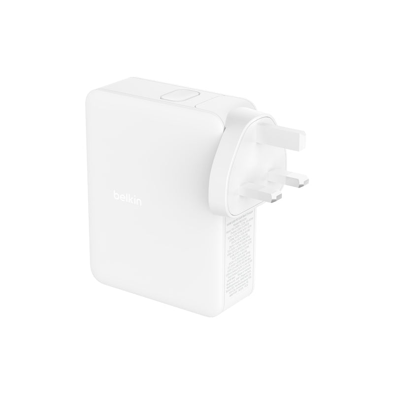 Belkin BoostCharge Pro 140W 4-Port GaN Wall Charger White