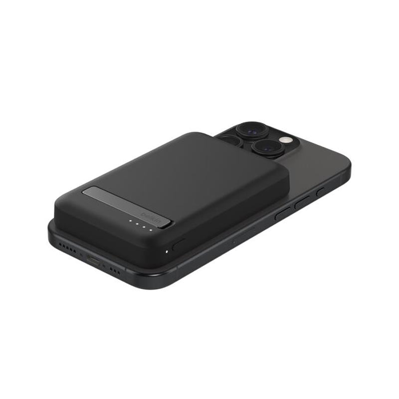 Belkin BoostCharge Pro Magnetic Wireless Power Bank with Qi2 15W 5K Black