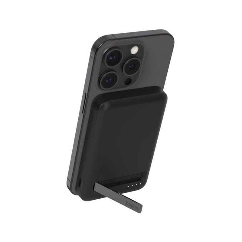 Belkin BoostCharge Pro Magnetic Wireless Power Bank with Qi2 15W 5K Black