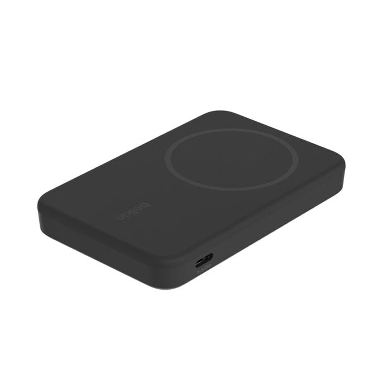 Belkin BoostCharge Pro Magnetic Wireless Power Bank with Qi2 15W 5K Black