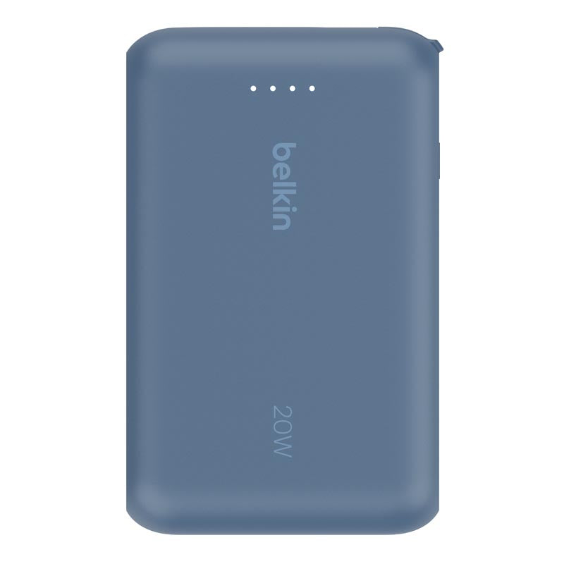 Belkin BoostCharge 10000mAh Power Bank with Integrated Cable Blue