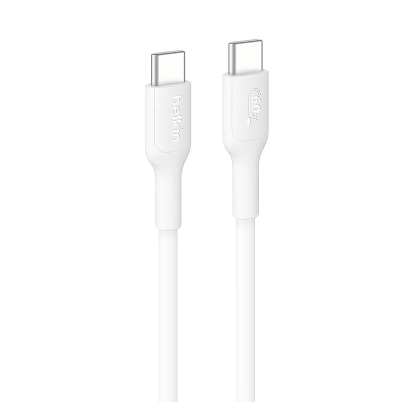 Belkin BoostCharge 60W USB-C to USB-C Cable 1m White