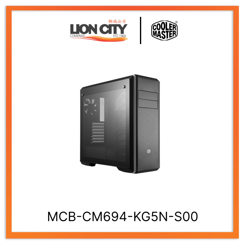 Cooler Master MCB-CM694-KG5N-S00 CM MASTERBOX CM694 ATX Case With T.G