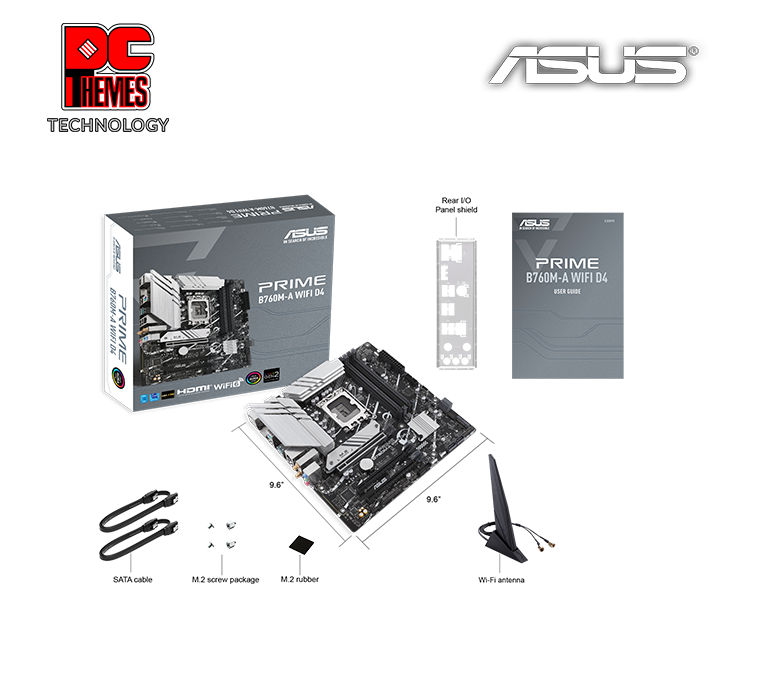 Asus Prime B760M-A Wi-Fi D4 Motherboard