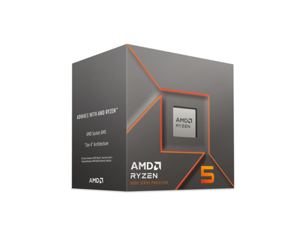AMD Ryzen 5 8400F AM5 Processor | 6 Cores, 12 Threads, 4.7GHz Boost