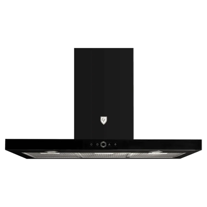 EF HB BI 2721 A Induction Hob 70CM + EF 90cm Chimney Hood CK FINO PLUS BK