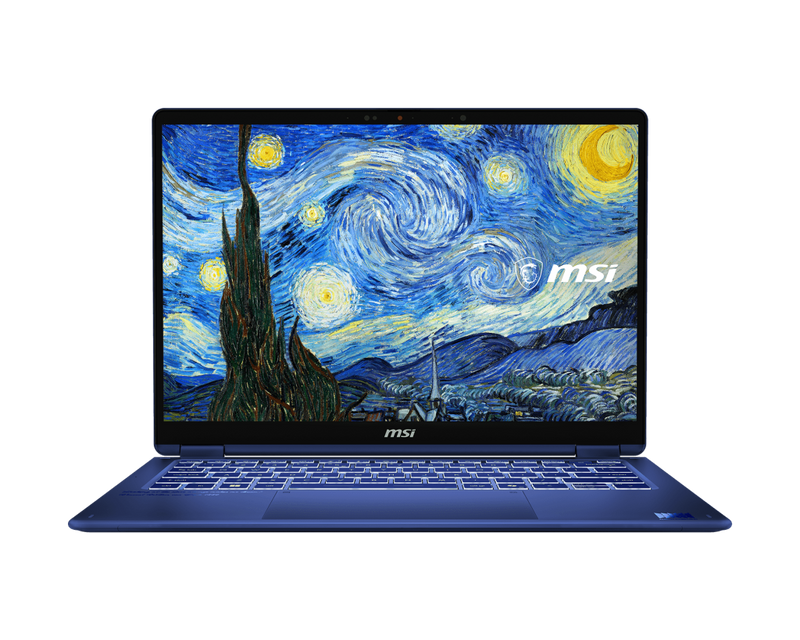 MSI Prestige 14 Flip AI+ Laptop The Starry Night-284SG