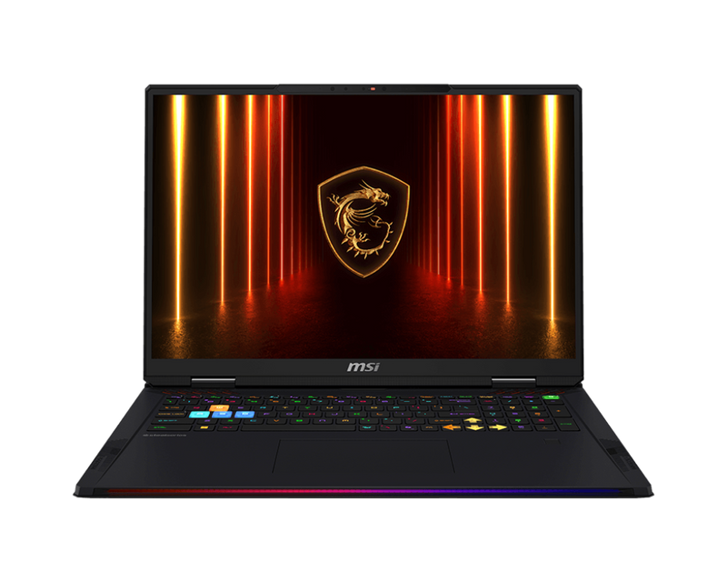MSI Raider 18 HX AI A2XWJG-030SG 18" UHD+ MiniLED 120Hz Gaming Laptop Intel Core Ultra 9 64GB 4TB