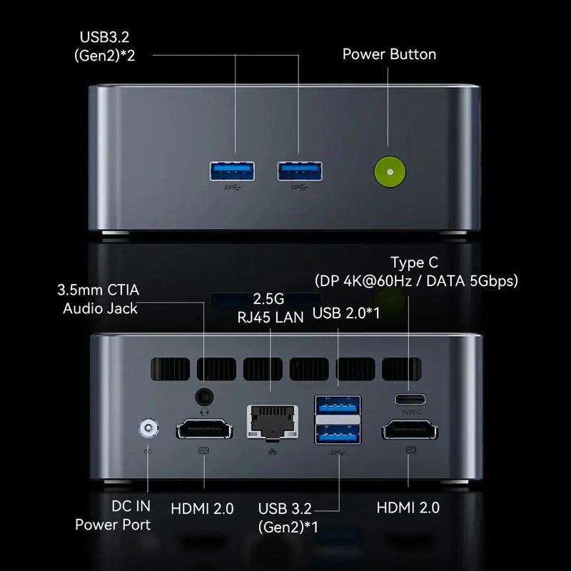 GMKtec NucBox M3 Pro Mini PC Intel i5-13500H/ 16GB/ 512GB SSD