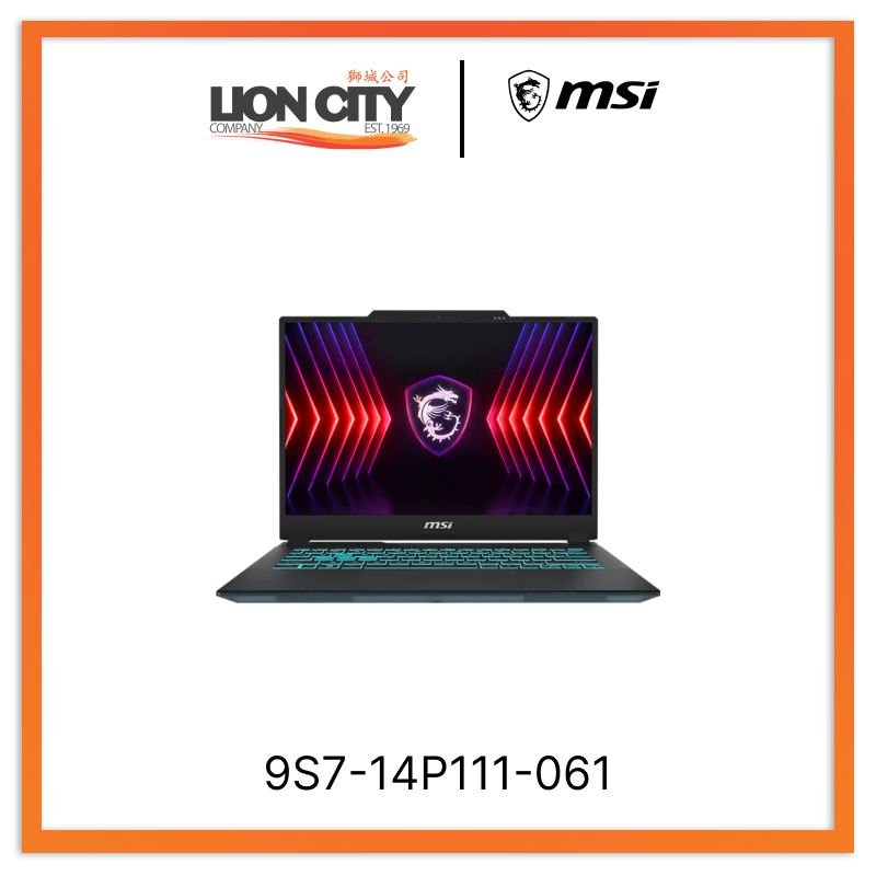 MSI 9S7-14P111-061 Cyborg 14 A13VF-061SG Gaming Laptop