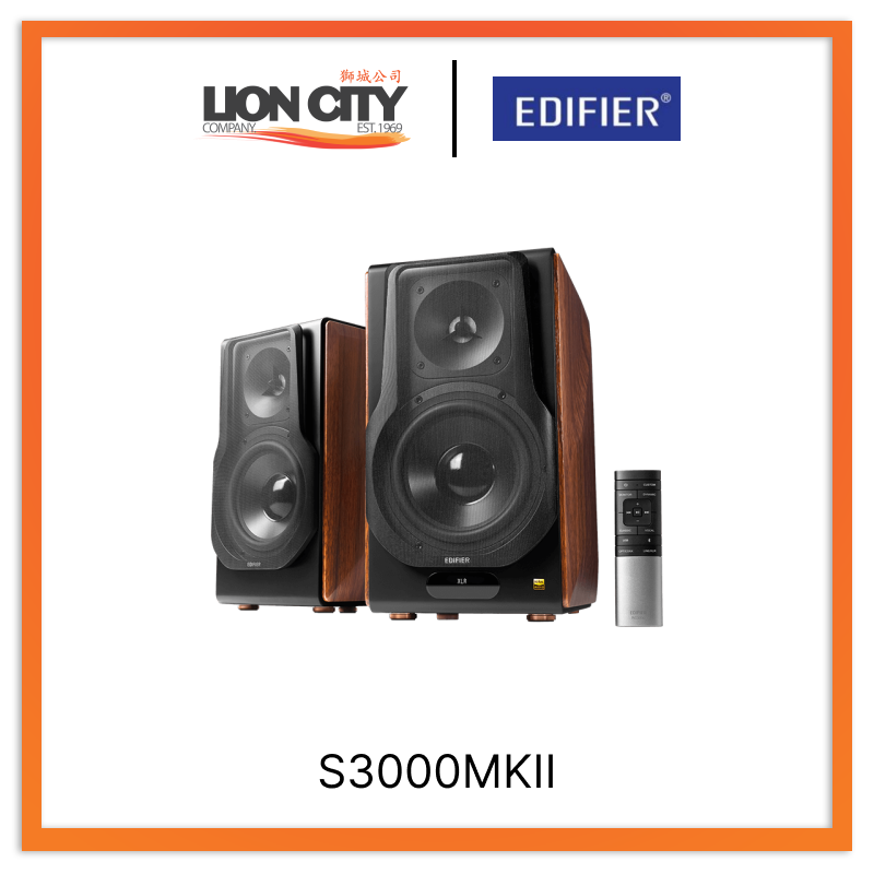 EDIFIER S3000MKII BROWN Premium 2.0 Speaker 256W
