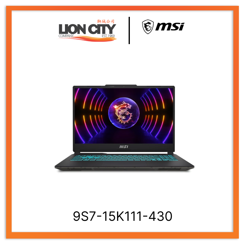 MSI 9S7-15K111-430 Cyborg 15 A12VF-430SG Gaming Laptop