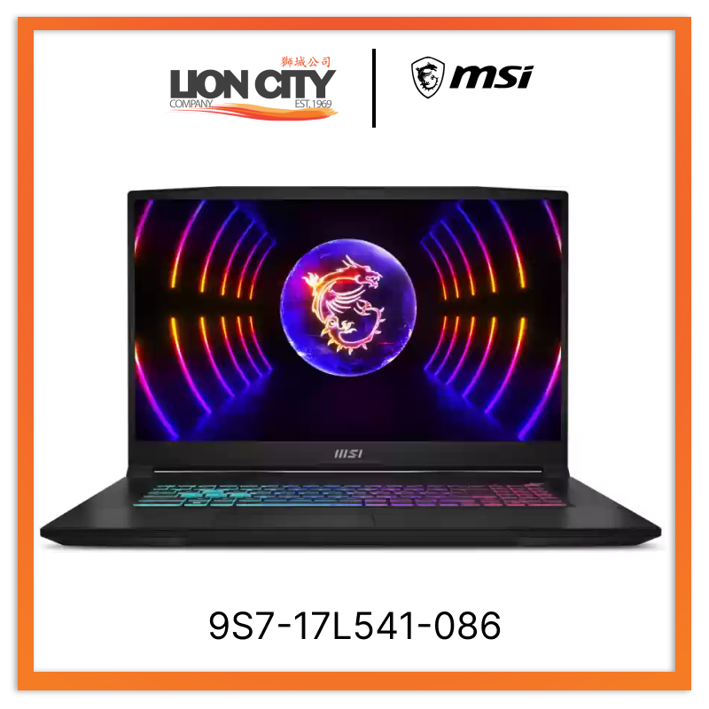 MSI 9S7-17L541-086 KATANA 17 B13VFK-086SGH Gaming Laptop