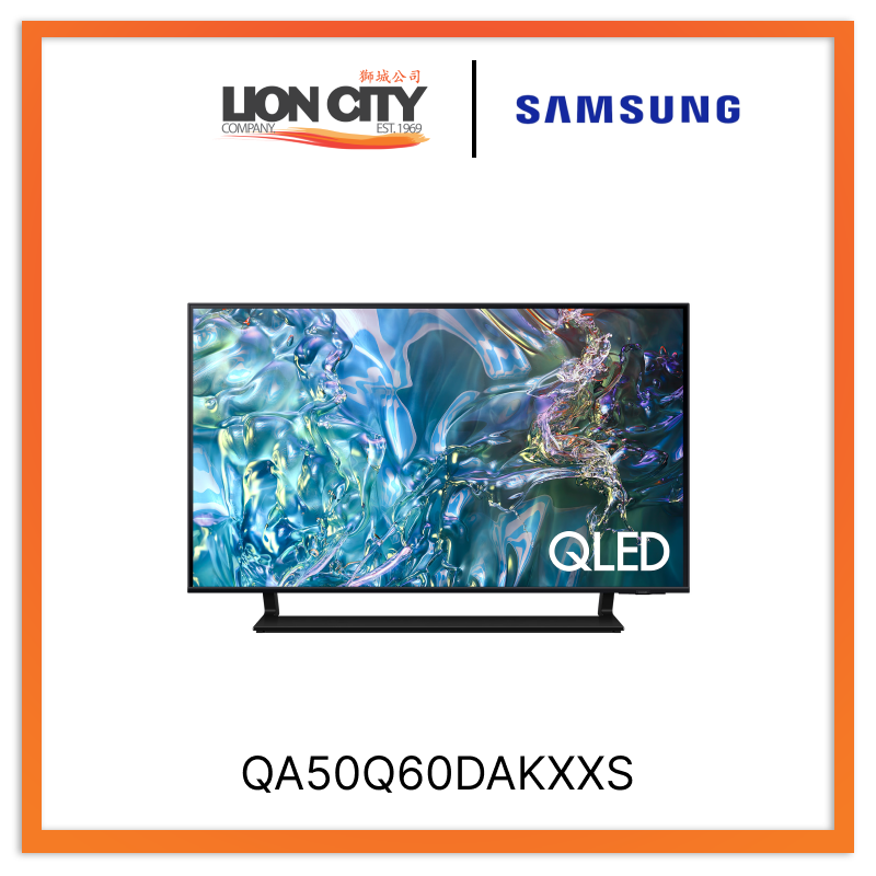 Samsung QA50Q60DAKXXS 50" QLED Q60D 4K Smart TV (2024)