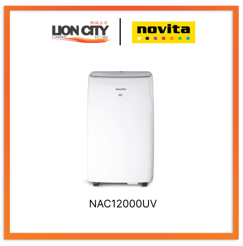 Novita Nac12000Uv 12000Btu 3-In-1 Portable Aircon