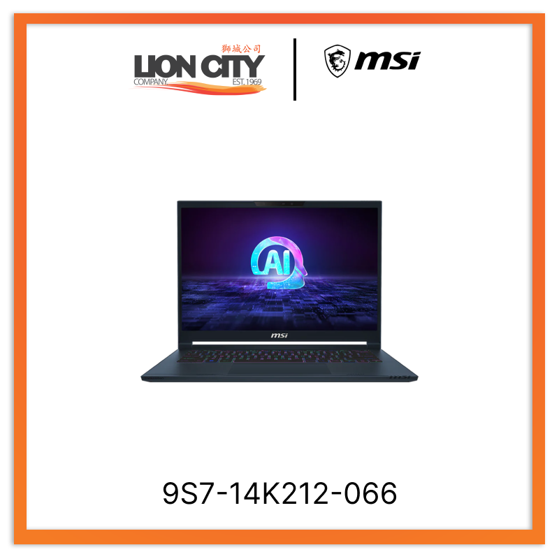 MSI 9S7-14K212-066 Stealth 14 AI Studio A1VFG-066SG Gaming Laptop