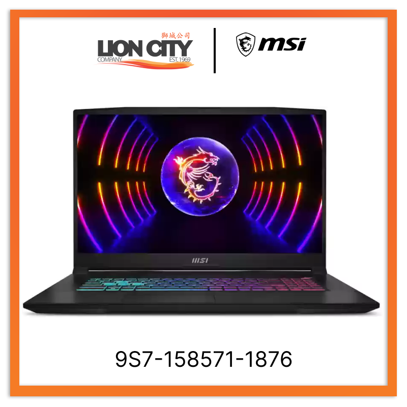 MSI 9S7-158571-1876 Katana 15 B13VFK-1876SG Gaming Laptop