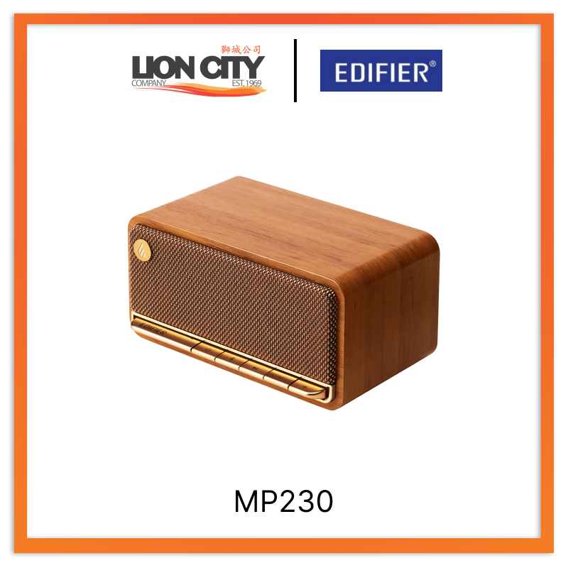 EDIFIER MP230 BROWN Retro Bluetooth Speaker