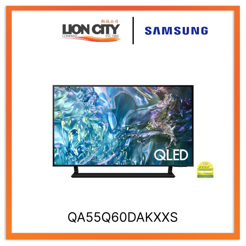 Samsung QA55Q60DAKXXS 55" QLED Q60D 4K Smart TV (2024)