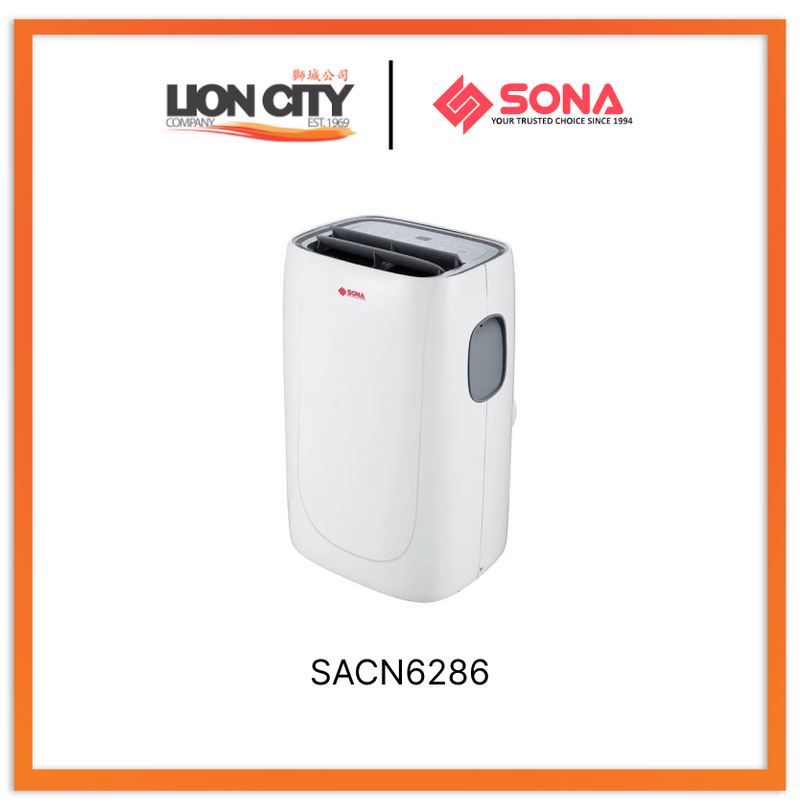 Sona Sacn6286 14,000 Btu 4-In-1 Portable Aircon