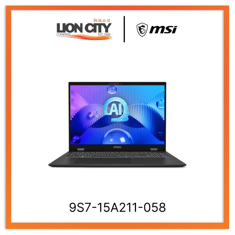 MSI 9S7-15A211-058 Prestige 16 AI Studio B1VEG-058SG Laptop