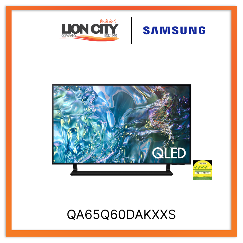 Samsung QA65Q60DAKXXS 65" QLED Q60D 4K Smart TV (2024)