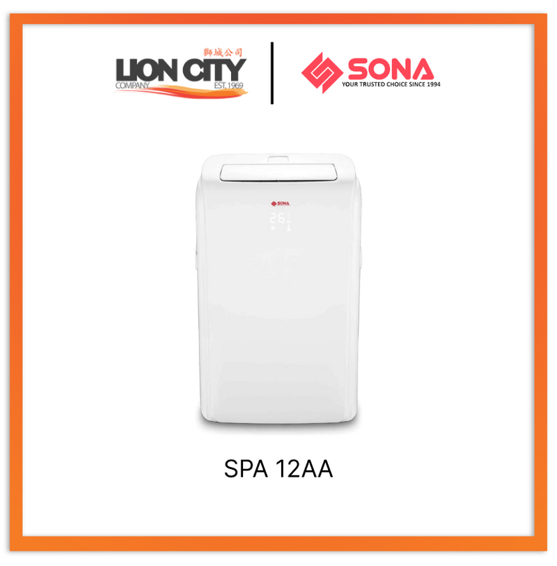 Sona Spa12Aa 12,000 Btu Portable Aircon