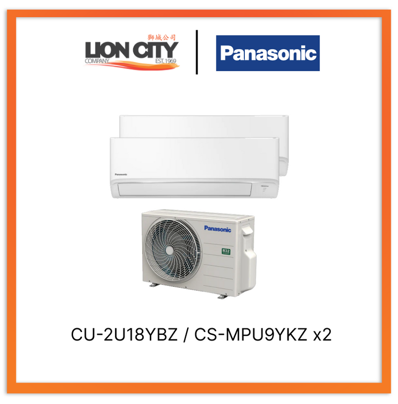 Panasonic U System 2 Aircon (9K X2)